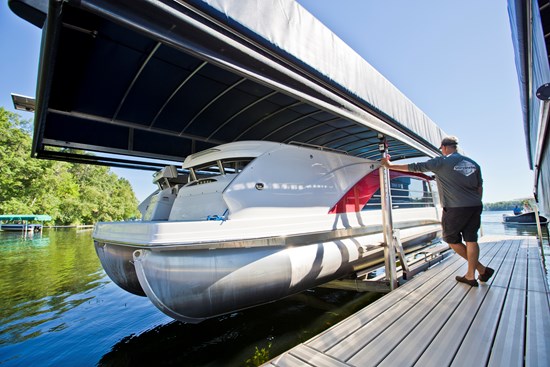 Pontoon Boat Lift